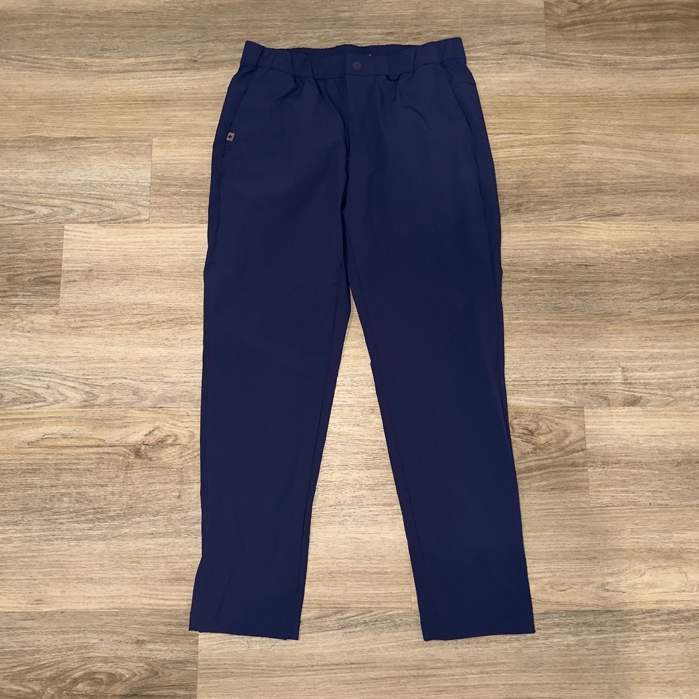 Figs Mens Technical Comfort Scrub Pants Navy Blue Small Short M22WW2003S